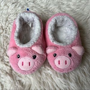 Snoozies Piggy Slippers | Toddler 5/6 | Small